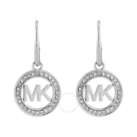 michael kors watch and earring set|michael kors silver drop earrings.